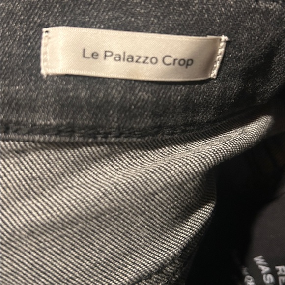 Frame Denim Le Crop Palazzo grey wash - Picture 5 of 5